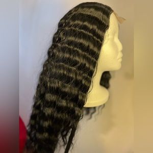 28" Long Curly Lace Front Synthetic Hair Wig COMES WITH FREE GIFT !!